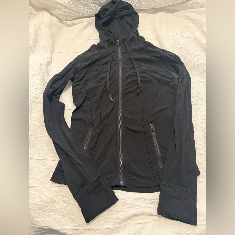 LULULEMON black hooded define jacket